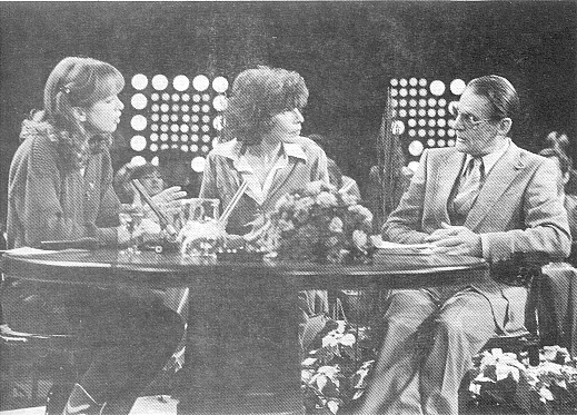 J.B. Gieles bij Sonja's Goed Nieuws Show in nov. 1979 teamen met Renate Rubenstein