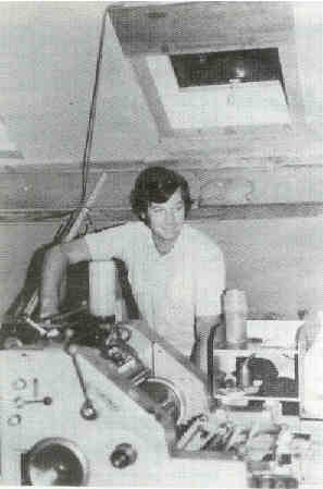 Fred van Essen die jarenlang de druk van het blad op zich nam na de dood van Anton in juni 1979