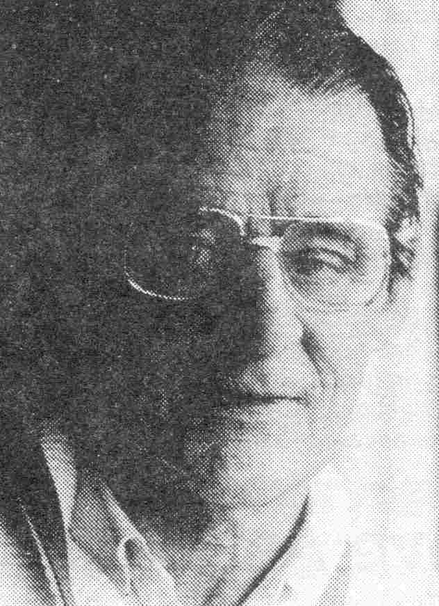 De heer Gieles, ongeveer in 1988 op 70-jarige leeftijd