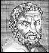 De Griekse filosoof Thales (624 - 545 v.Chr.)
